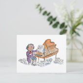 Komponist Postkarte (Stehend Vorderseite)
