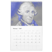 Komponisten Kalender - Symphony in Blue & Grey (Feb 2027)
