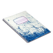 Kompositbook für Denim und Glitzer Notizblock (Rechte Seite)