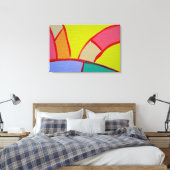 Komposition #11A von Michael Moffa Leinwanddruck (Insitu (Schlafzimmer))