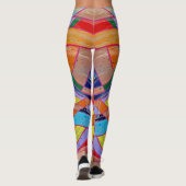 Komposition #15 von Michael Moffa Leggings (Rückseite)