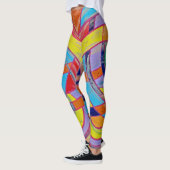 Komposition #15 von Michael Moffa Leggings (Links)