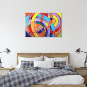 Komposition #15 von Michael Moffa Leinwanddruck (Insitu (Schlafzimmer))