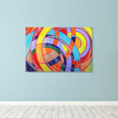 Komposition #15 von Michael Moffa Leinwanddruck (Insitu (Holzboden))