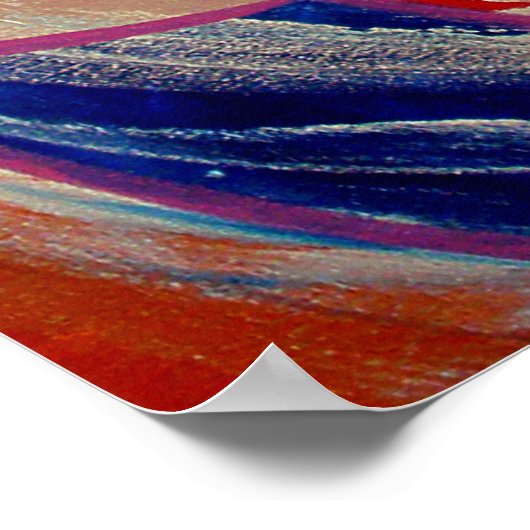 Komposition #15 von Michael Moffa Poster (Ecke)