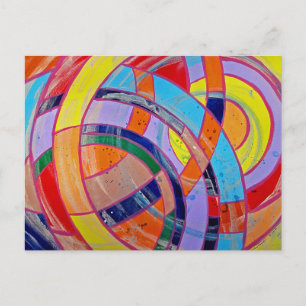 Komposition #15 von Michael Moffa Postkarte
