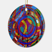 Komposition #17 von Michael Moffa Keramik Ornament (Links)