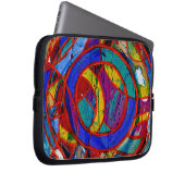 Komposition #17 von Michael Moffa Laptopschutzhülle (Vorne Rechts)