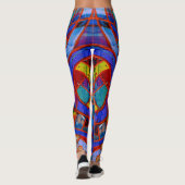 Komposition #17 von Michael Moffa Leggings (Rückseite)