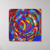 Komposition #17 von Michael Moffa Leinwanddruck (Vorderseite)