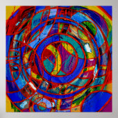 Komposition #17 von Michael Moffa Poster (Vorne)