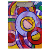 Komposition #19 von Michael Moffa Klemmbrett (Vorderseite)