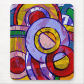 Komposition #19 von Michael Moffa Mousepad (Vorne)