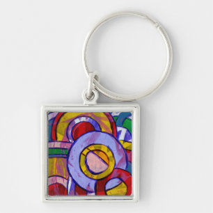 Komposition #19 von Michael Moffa Schlüsselanhänger