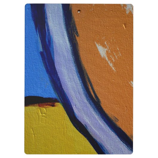 Komposition #1A von Michael Moffa Klemmbrett (Rückseite)