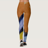 Komposition #1A von Michael Moffa Leggings (Rückseite)