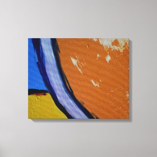 Komposition #1A von Michael Moffa Leinwanddruck (Vorderseite)