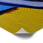 Komposition #1A von Michael Moffa Poster (Ecke)