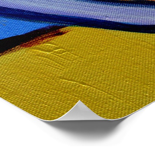 Komposition #1A von Michael Moffa Poster (Ecke)