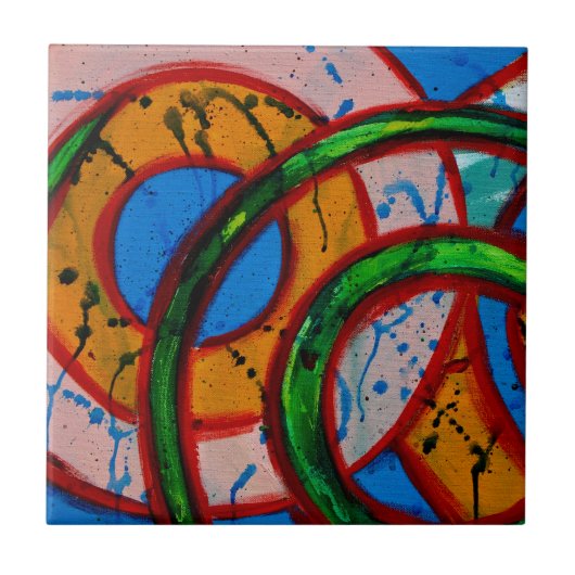 Komposition #20 von Michael Moffa Fliese (Vorderseite)