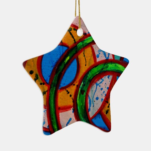 Komposition #20A von Michael Moffa Keramik Ornament (Rechts)