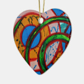 Komposition #20A von Michael Moffa Keramikornament (Links)