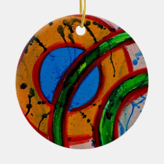 Komposition #20A von Michael Moffa Keramikornament (Vorne)