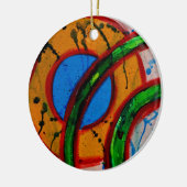 Komposition #20A von Michael Moffa Keramikornament (Links)