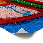 Komposition #20A von Michael Moffa Poster (Ecke)