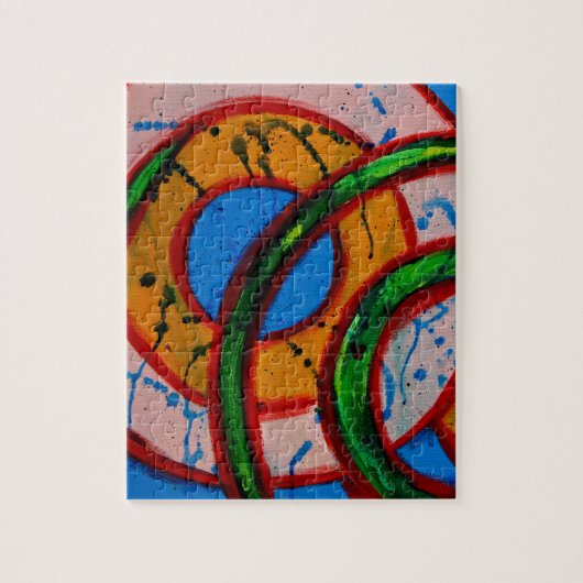 Komposition #20A von Michael Moffa Puzzle (Vertikal)