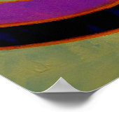 Komposition #21 von Michael Moffa Poster (Ecke)