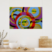 Komposition #21 von Michael Moffa Poster (Küche)