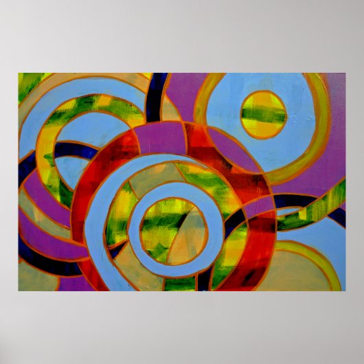 Komposition #21 von Michael Moffa Poster (Vorne)
