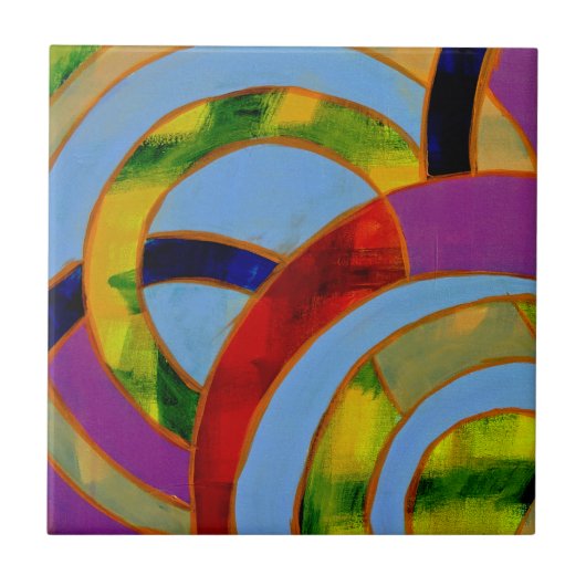 Komposition #21A von Michael Moffa Fliese (Vorderseite)