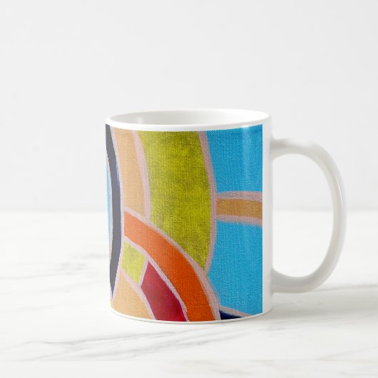 Komposition #22 von Michael Moffa Kaffeetasse (Rechts)