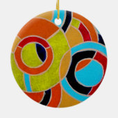 Komposition #22 von Michael Moffa Keramik Ornament (Hinten)