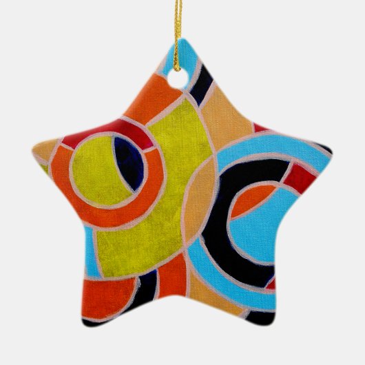 Komposition #22 von Michael Moffa Keramikornament (Vorne)