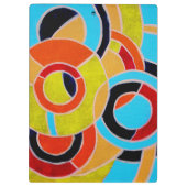 Komposition #22 von Michael Moffa Klemmbrett (Rückseite)