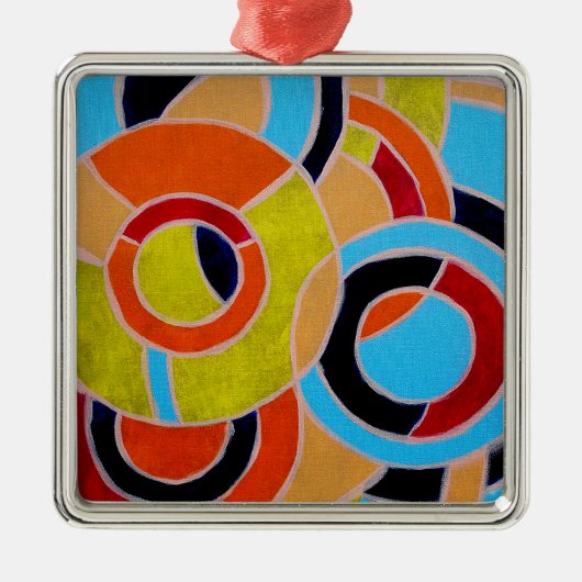 Komposition #22 von Michael Moffa Ornament Aus Metall (Vorne)