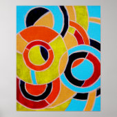 Komposition #22 von Michael Moffa Poster (Vorne)