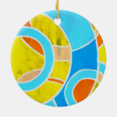 Komposition #23 von Michael Moffa Keramik Ornament (Hinten)