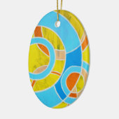 Komposition #23 von Michael Moffa Keramikornament (Links)