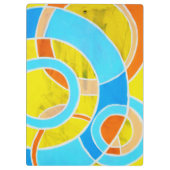 Komposition #23 von Michael Moffa Klemmbrett (Rückseite)