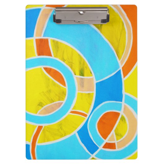 Komposition #23 von Michael Moffa Klemmbrett (Vorderseite)