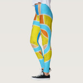 Komposition #23 von Michael Moffa Leggings (Links)