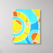 Komposition #23 von Michael Moffa Leinwanddruck (Vorderseite)