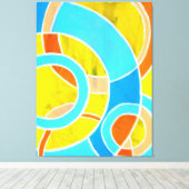 Komposition #23 von Michael Moffa Leinwanddruck (Insitu (Holzboden))