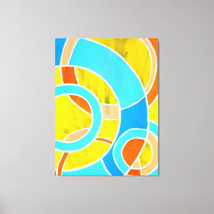 Komposition #23 von Michael Moffa Leinwanddruck