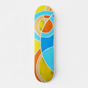 Komposition #23C von Michael Moffa Skateboard