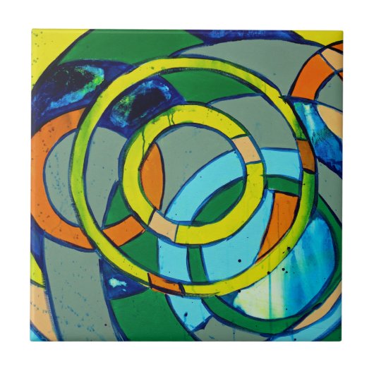 Komposition #26 von Michael Moffa Fliese (Vorderseite)
